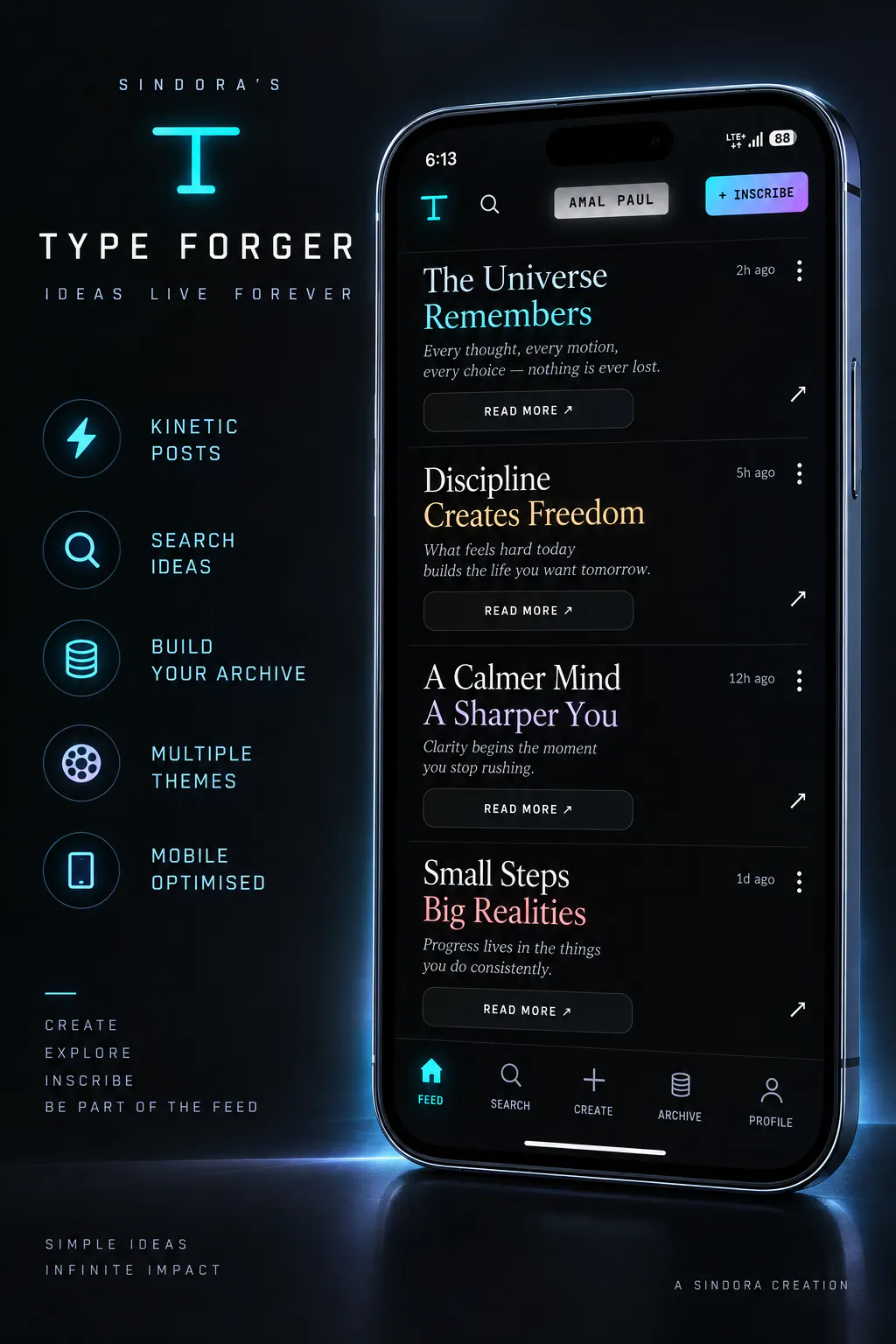 TYPE FORGE — Kinetic Engine