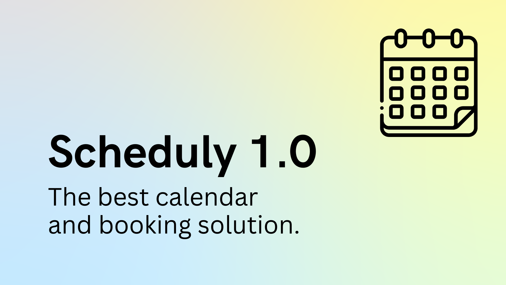Scheduly - The best calendar and booking solution for individuals media 1