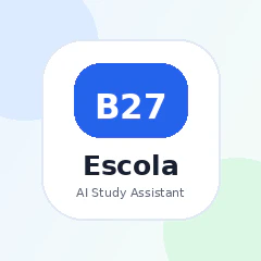 B27 Escola logo