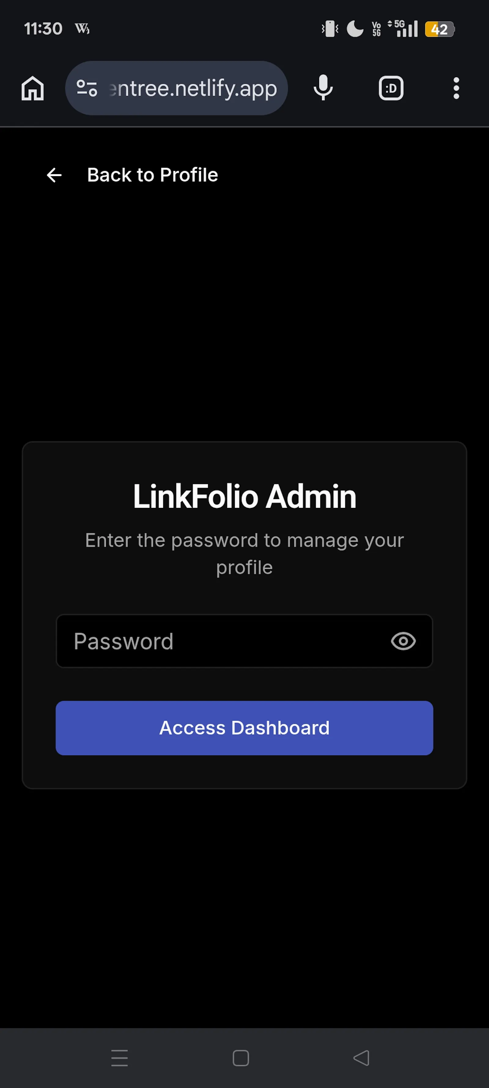 LinkFolio screenshot 5