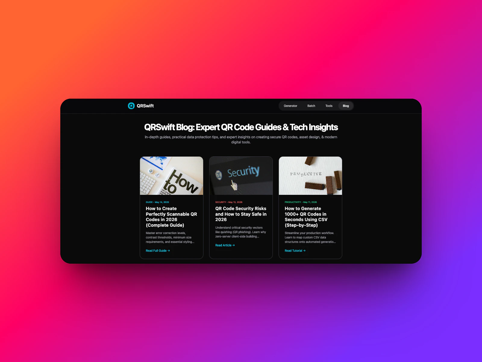 QRSwift screenshot 5