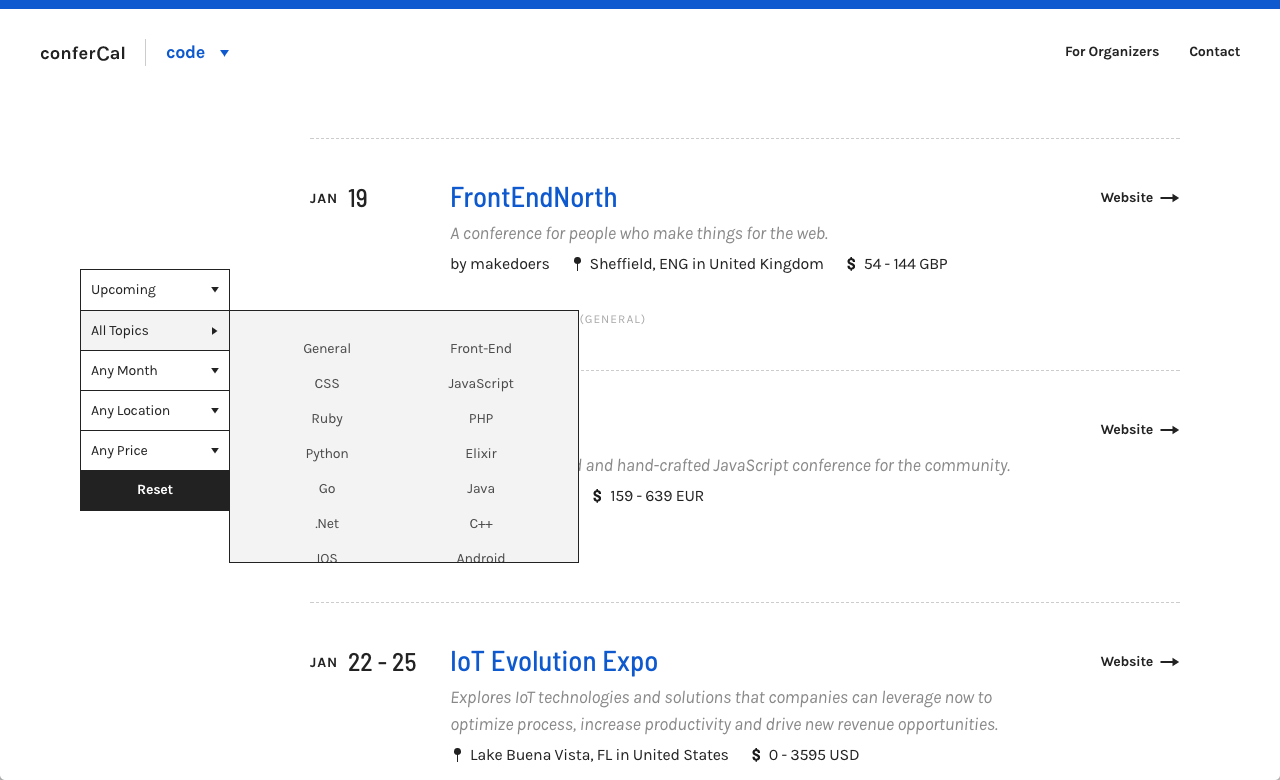 conferCal gallery image