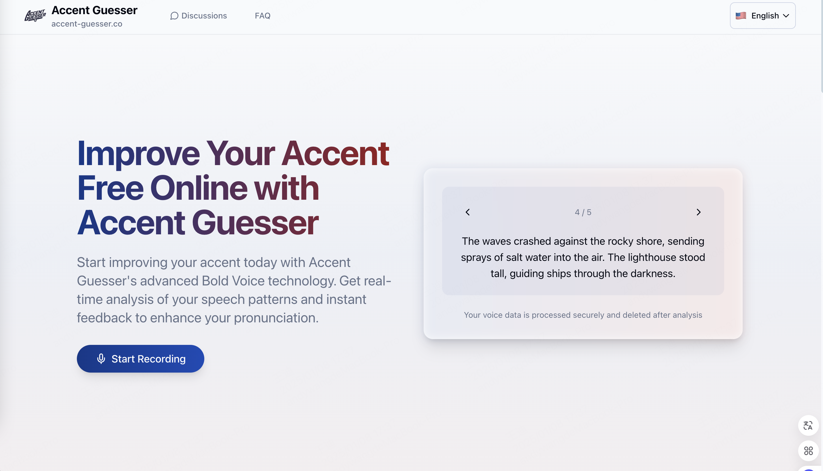 Accent Guesser gallery image