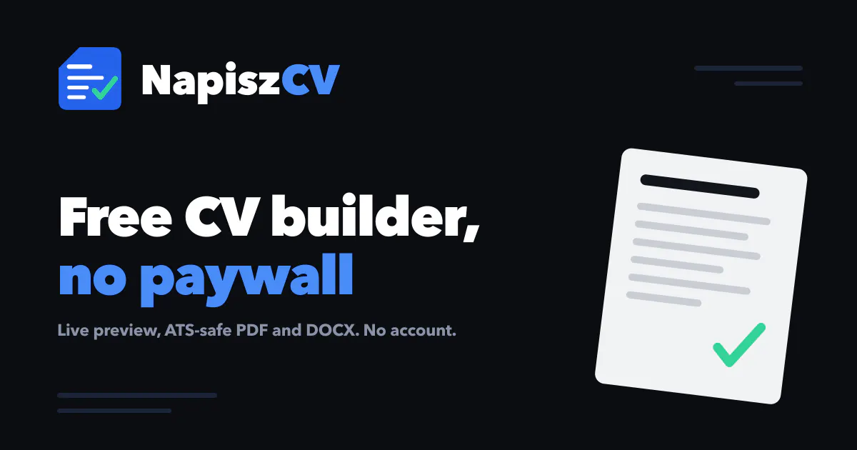 NapiszCV gallery image