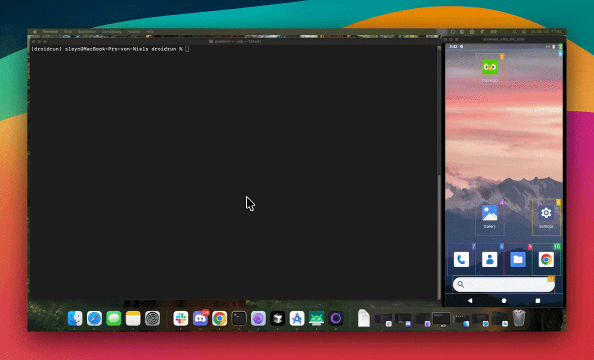 Droidrun screenshot 2