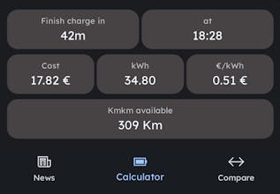 EV Charge Calculator and News gallery image