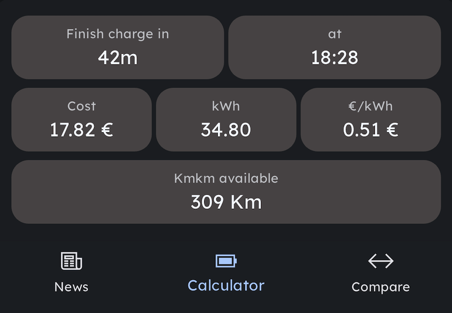 وسائط EV Charge Calculator و News 2