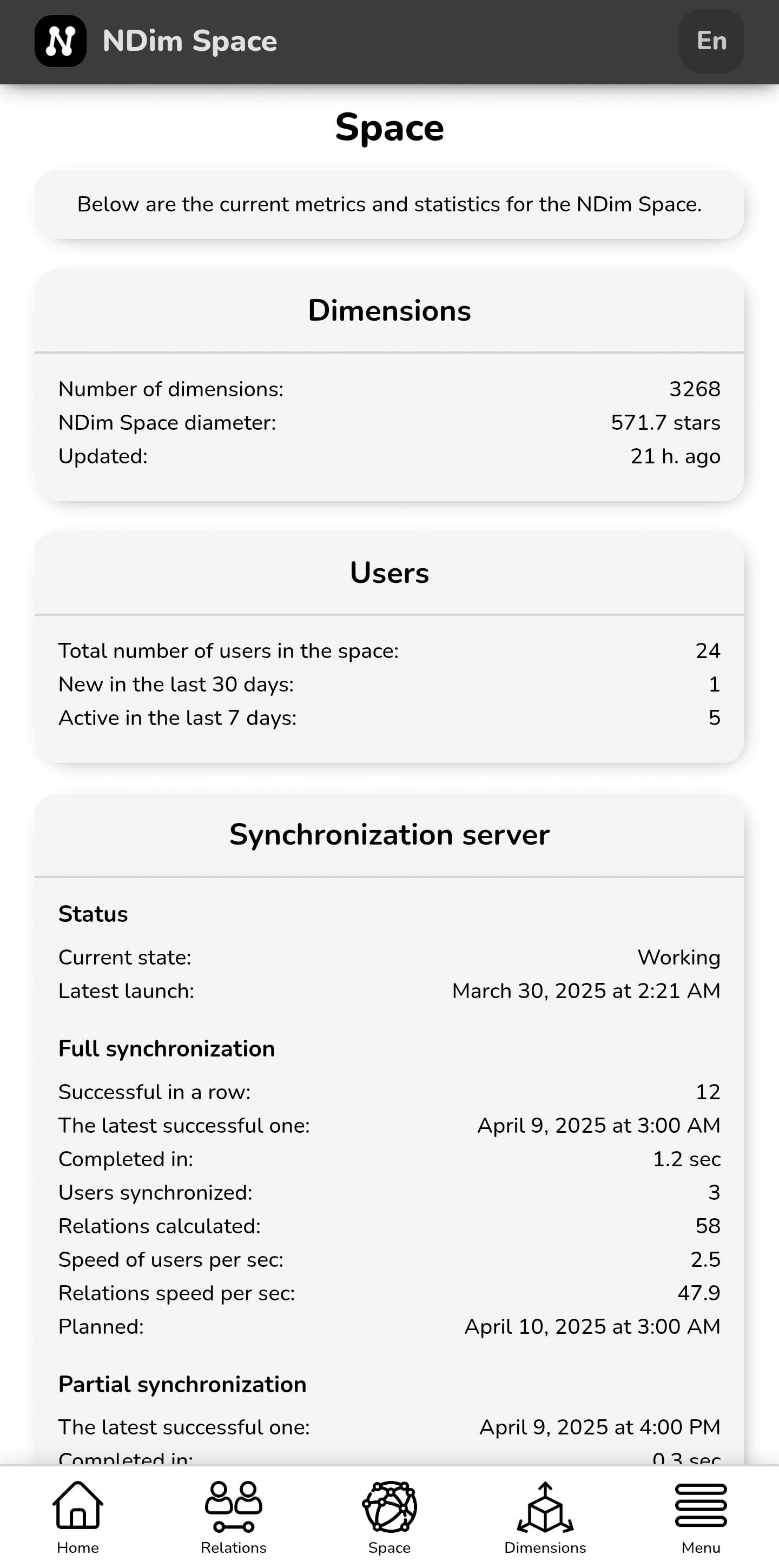 NDim Space gallery image