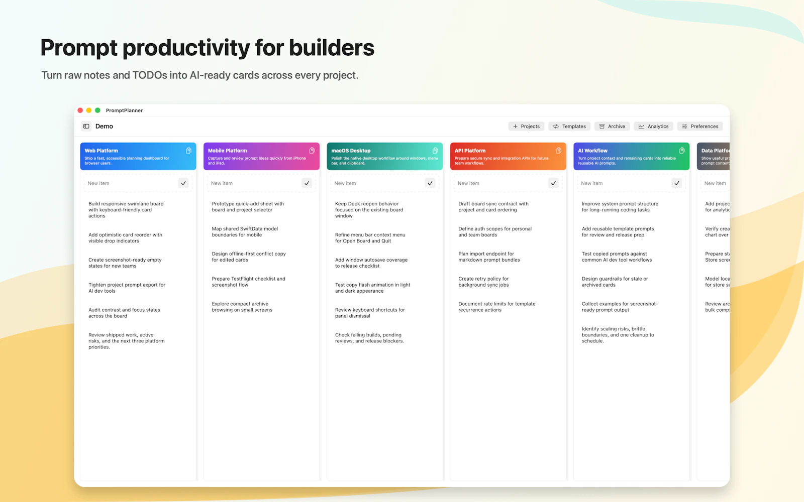 PromptPlanner screenshot 3