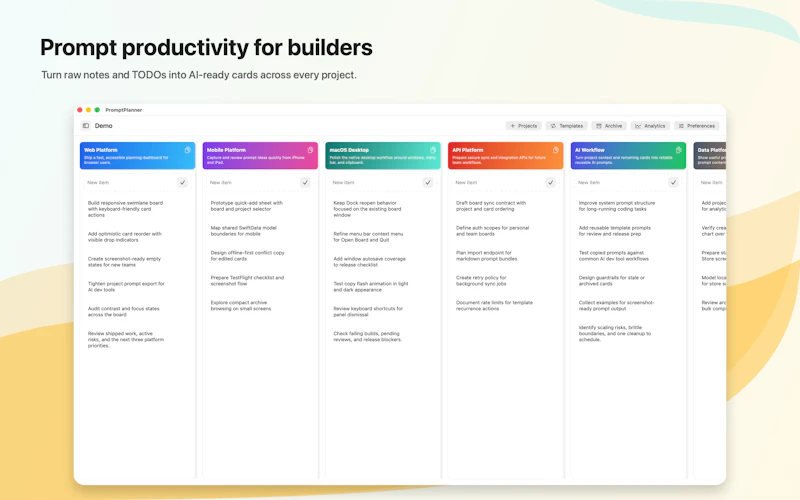 PromptPlanner screenshot 3