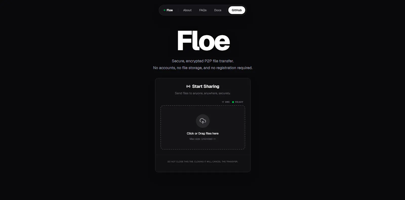 Floe screenshot 2