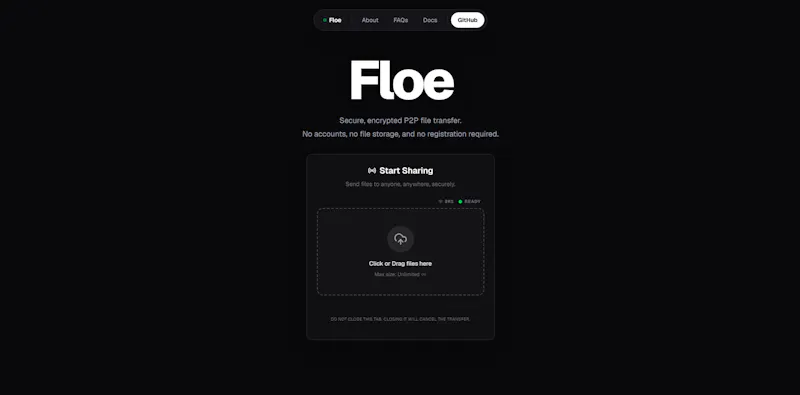 Floe screenshot 2