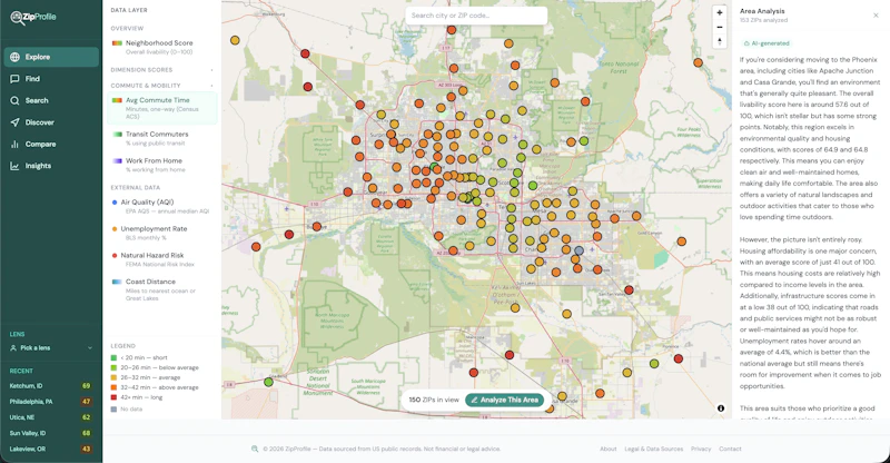 ZipProfile — Know Your Neighborhood screenshot 3