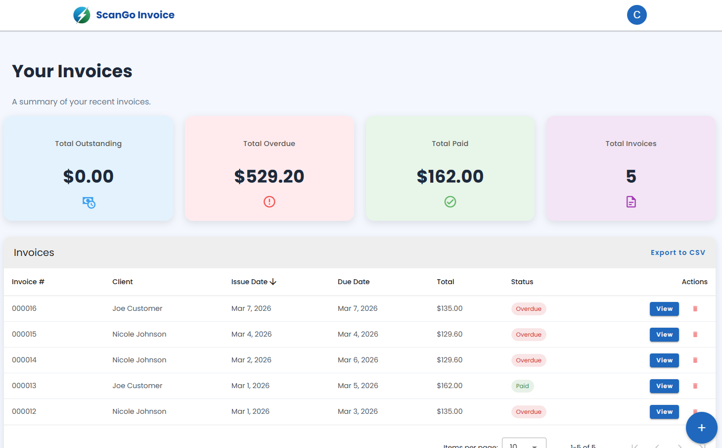 ScanGo Invoice gallery image