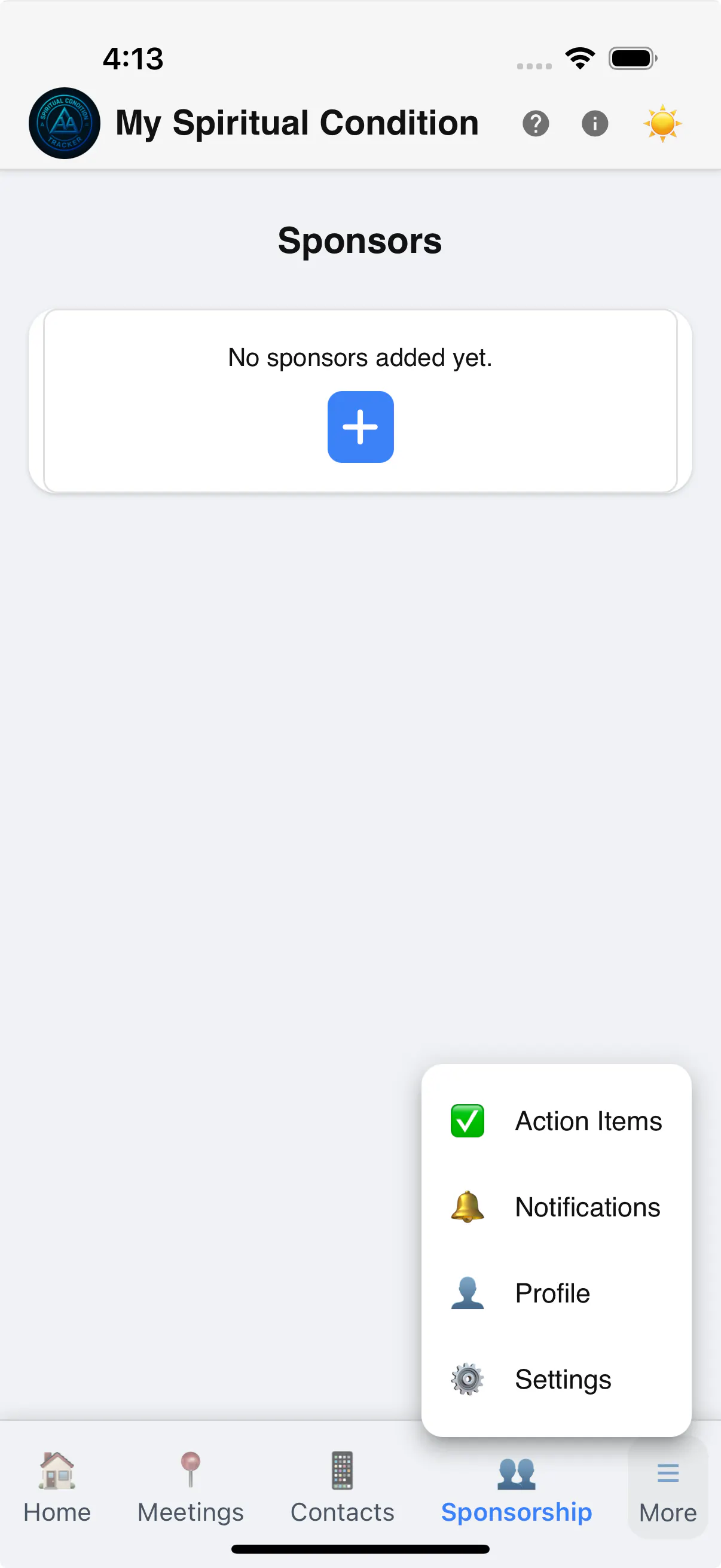 Spiritual Condition Tracker gallery image
