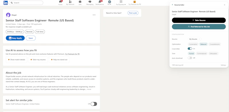 ResumesTailor screenshot 5
