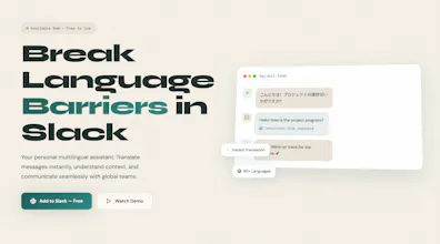 Meslingo Slack App gallery image