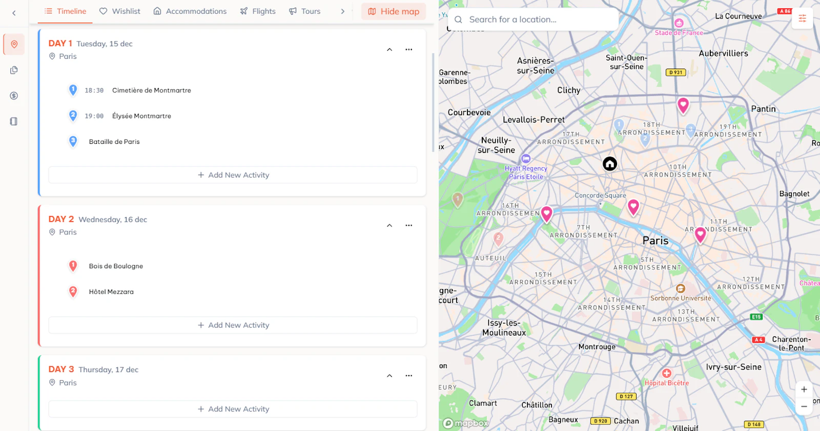 Trivel screenshot 3