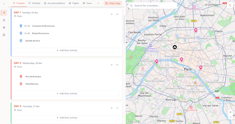 Trivel screenshot 3