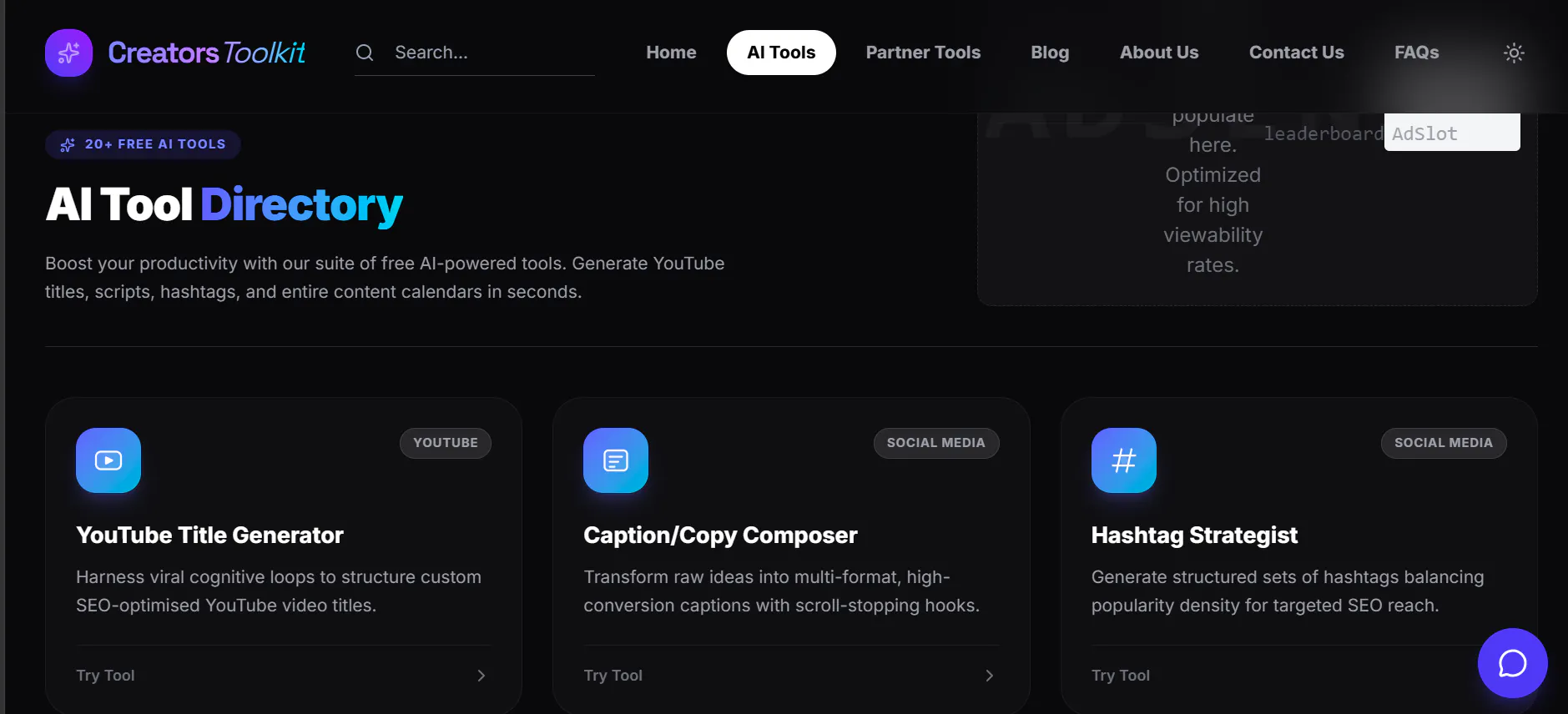 CreatorsToolkit 截图