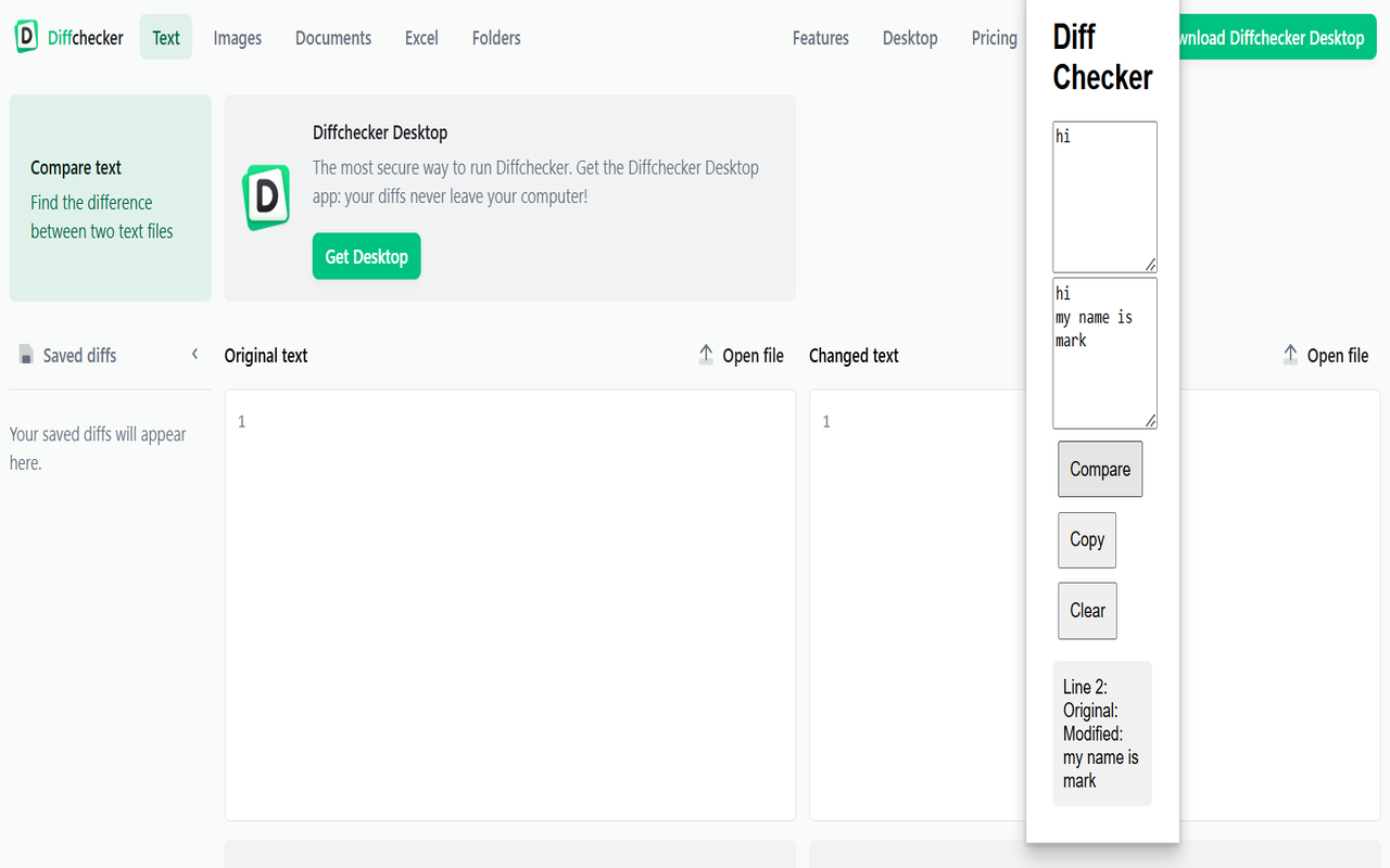 Diff Checker media 2