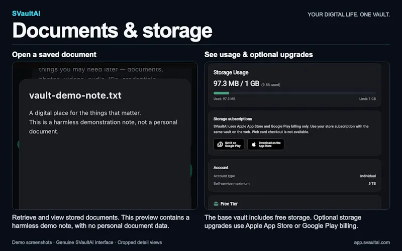 SVaultAI screenshot 7