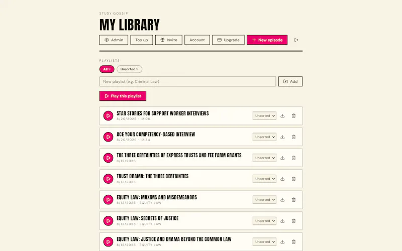 Study Gossip screenshot 10