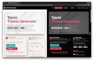 Taichi - Light & Dark Theme Generator