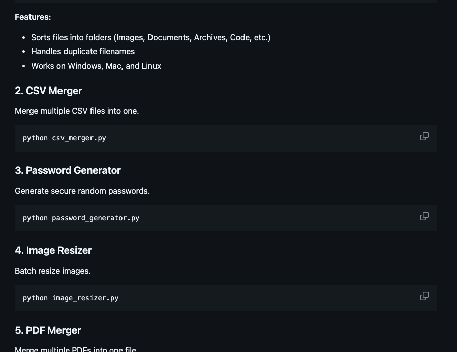Python Automation Starter Kit - Screenshot 3 showing product features and functionality