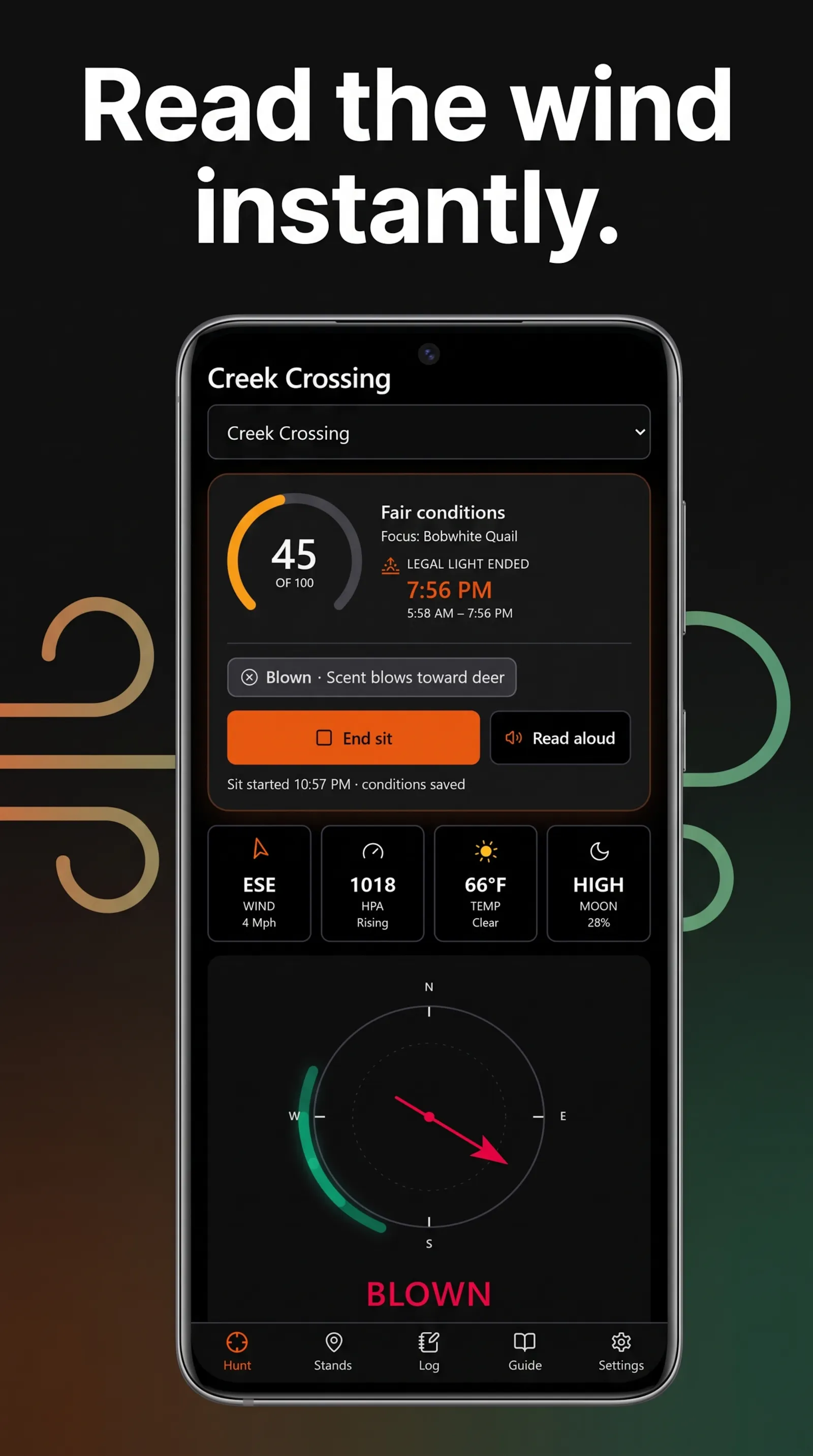 Huntcast: Hunting Forecast screenshot 8