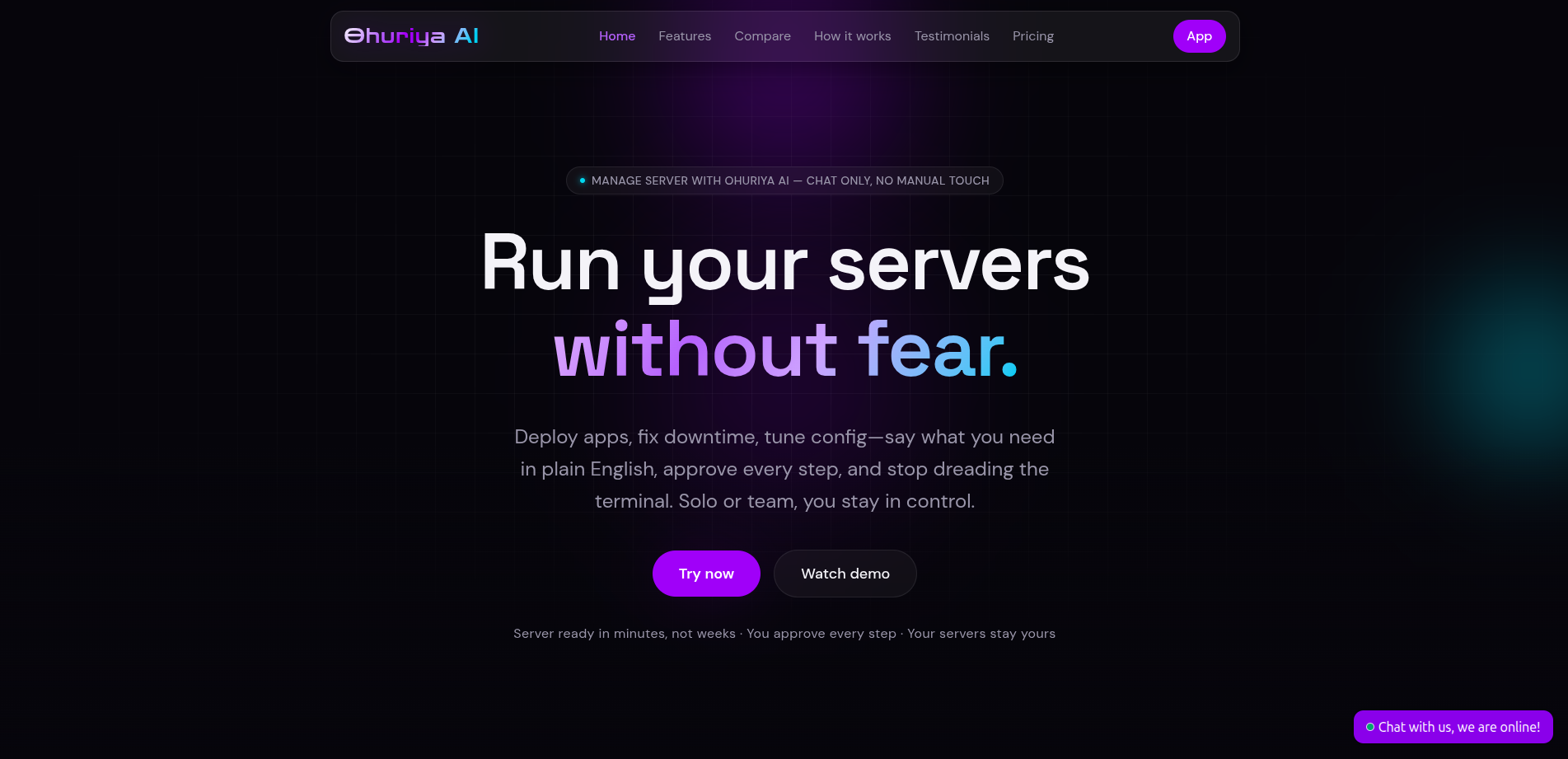 Ohuriya AI - Ai DevOps in minutes gallery image