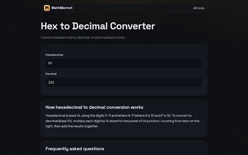 MathMarmot screenshot 2