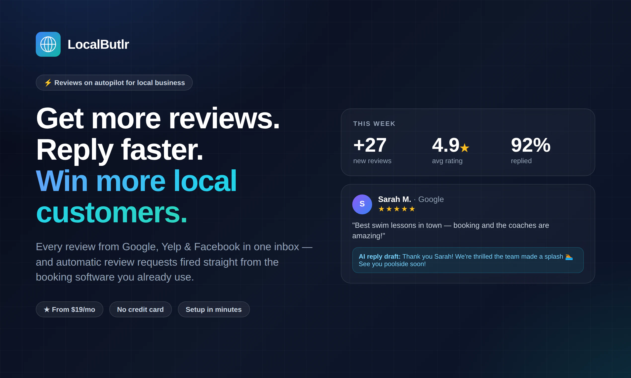SEO, REVIEWS, AND EMAILS OH MY logo