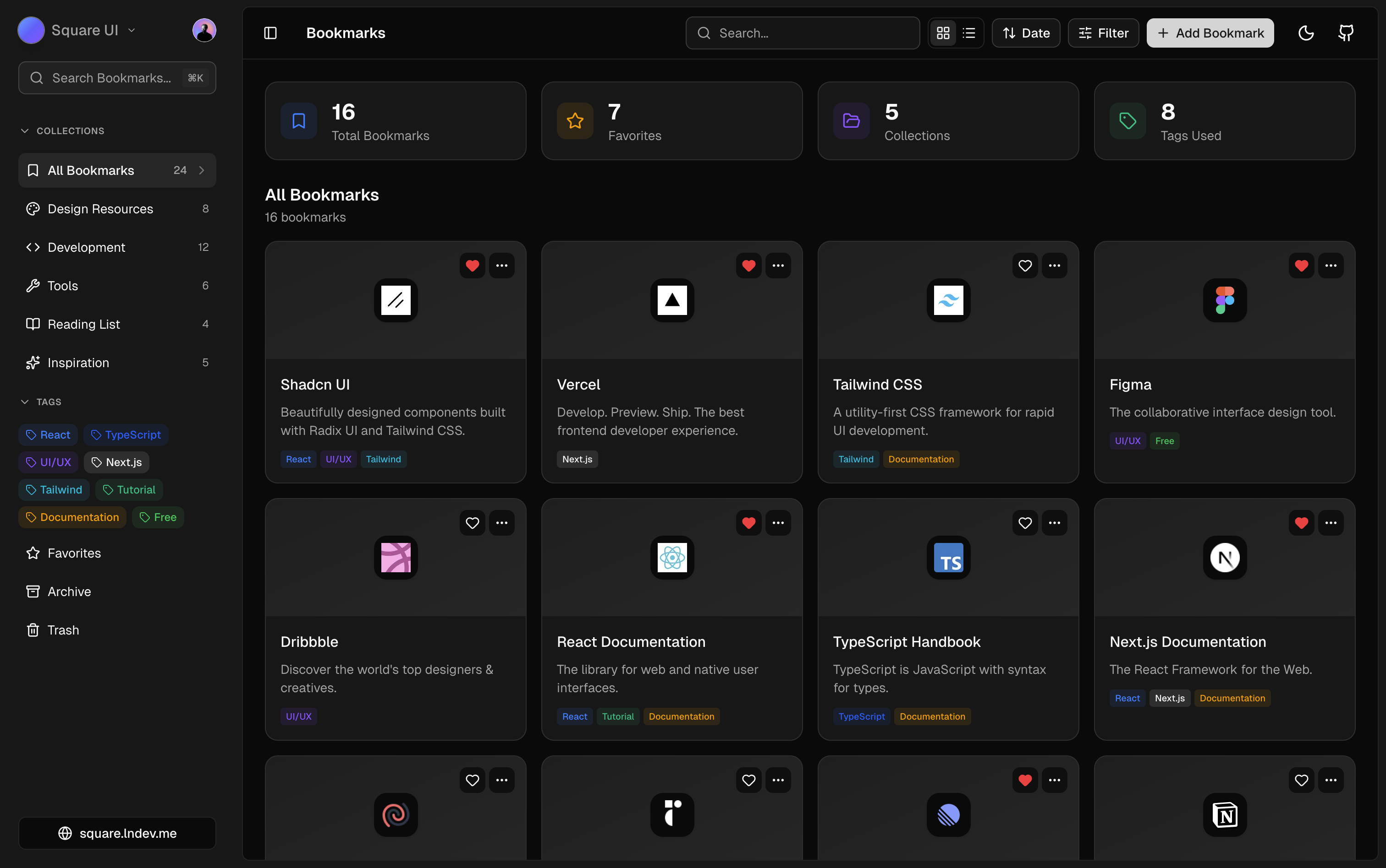 Square UI gallery image