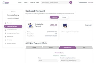 Rewards Bunny Cashback Platform gallery image