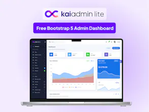Kaiadmin Lite - Free Bootstrap Dashboard gallery image