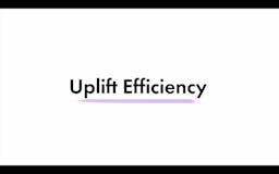Uplift Efficiency media 1