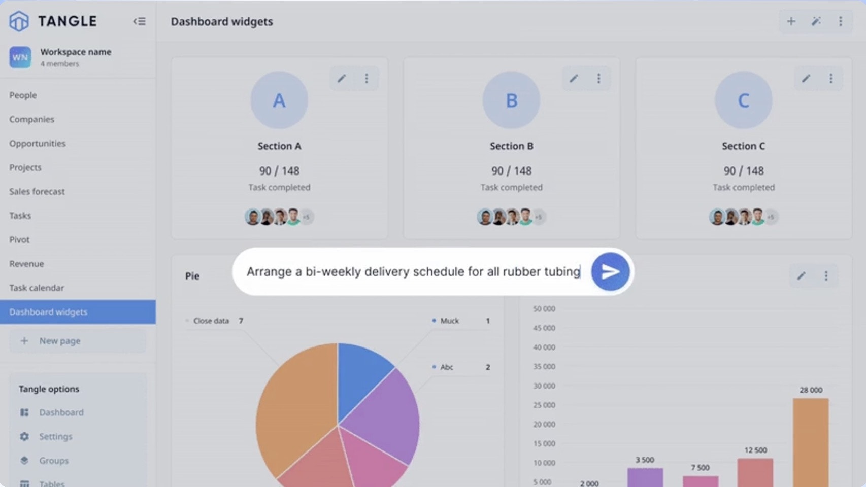 Tangle Manufacturing ERP AI Software gallery image