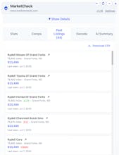 MarketCheck Chrome Extension gallery image