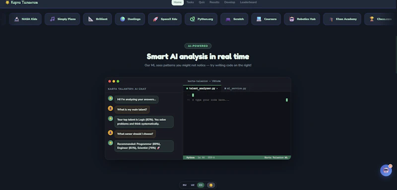 Karta Talantov screenshot 2