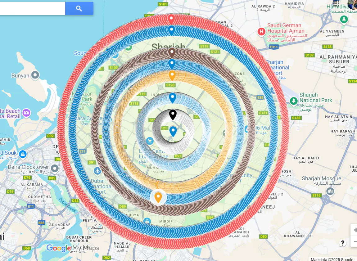 INZRA Bulk Map Point Generator