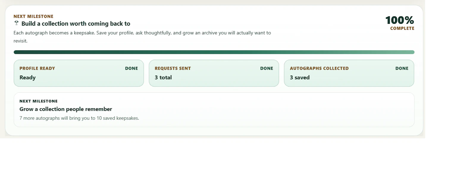 Autograph Exchange screenshot 1
