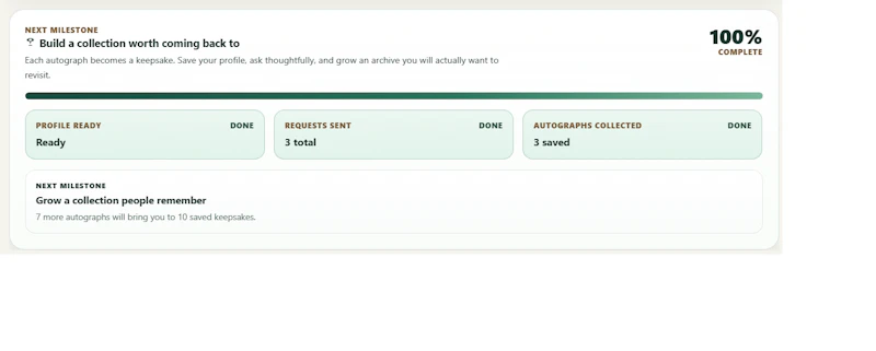 Autograph Exchange screenshot 1