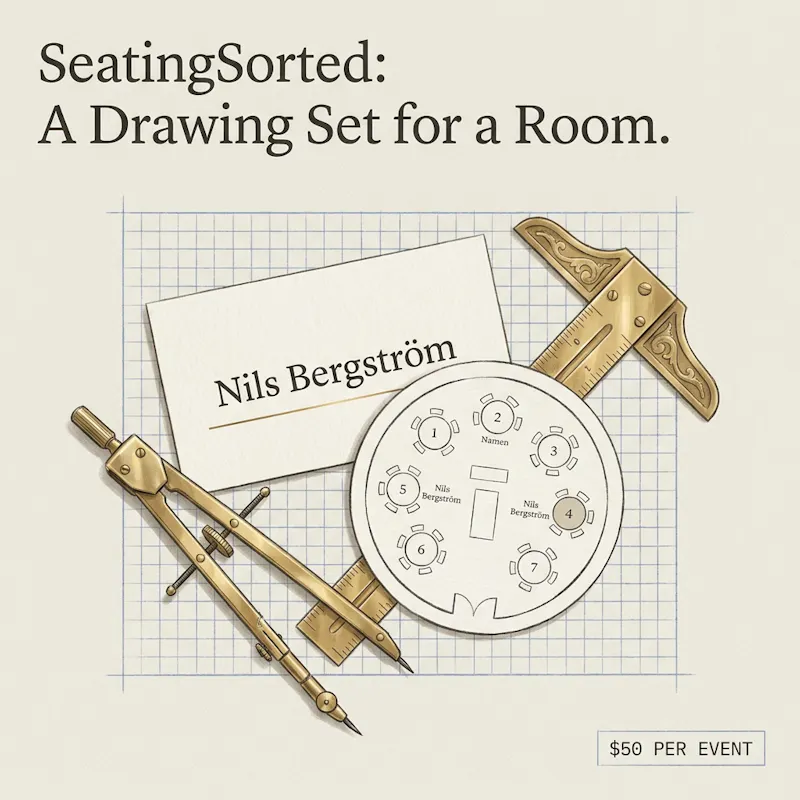 SeatingSorted: AI Event Planner screenshot 2