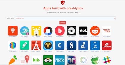Built With (for android apps) gallery image
