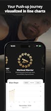 GOLDEN Push-Ups AI Fitness Tracker App gallery image