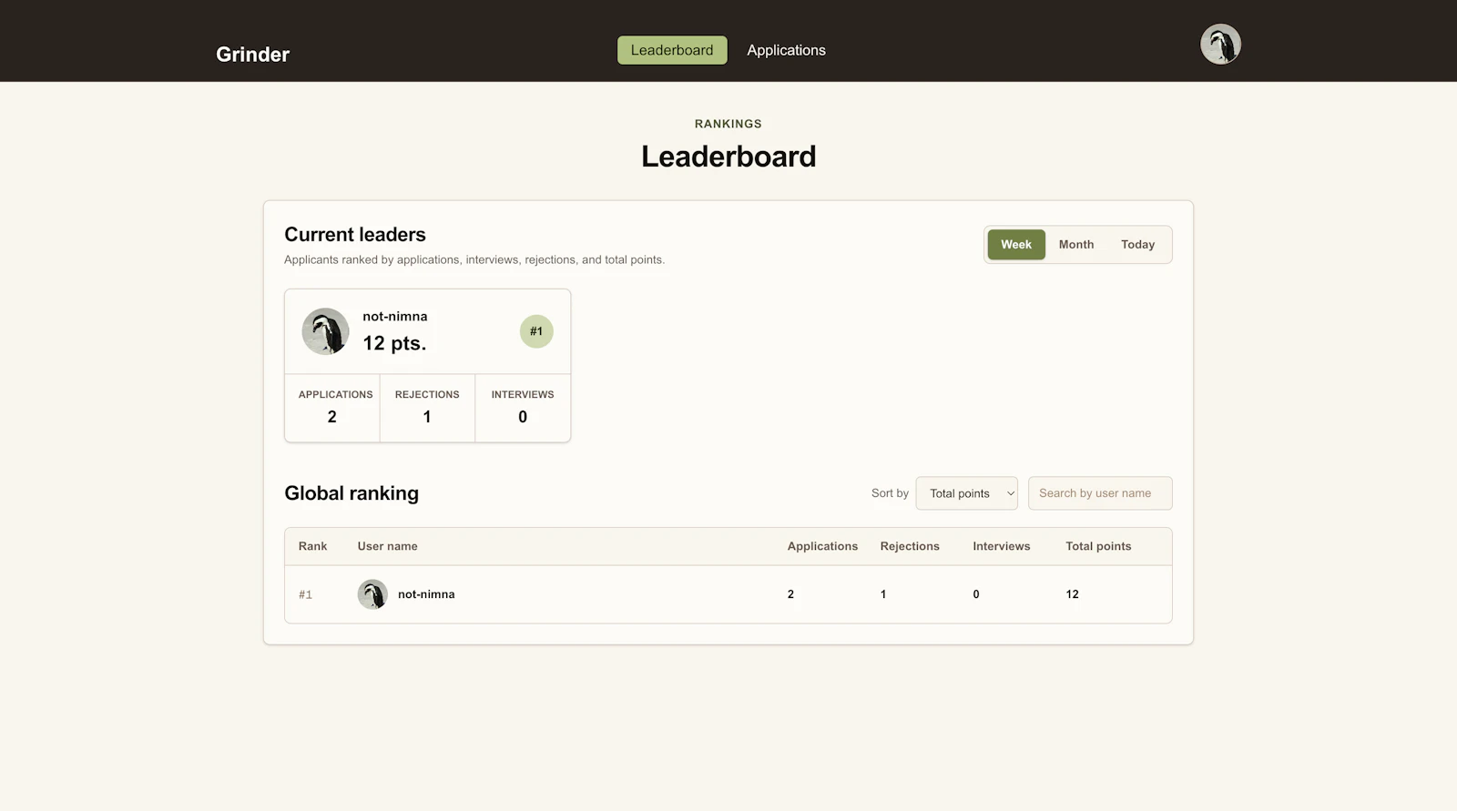 Grinder screenshot 2