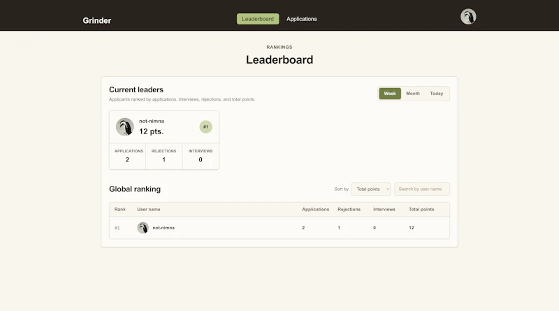 Grinder screenshot 2