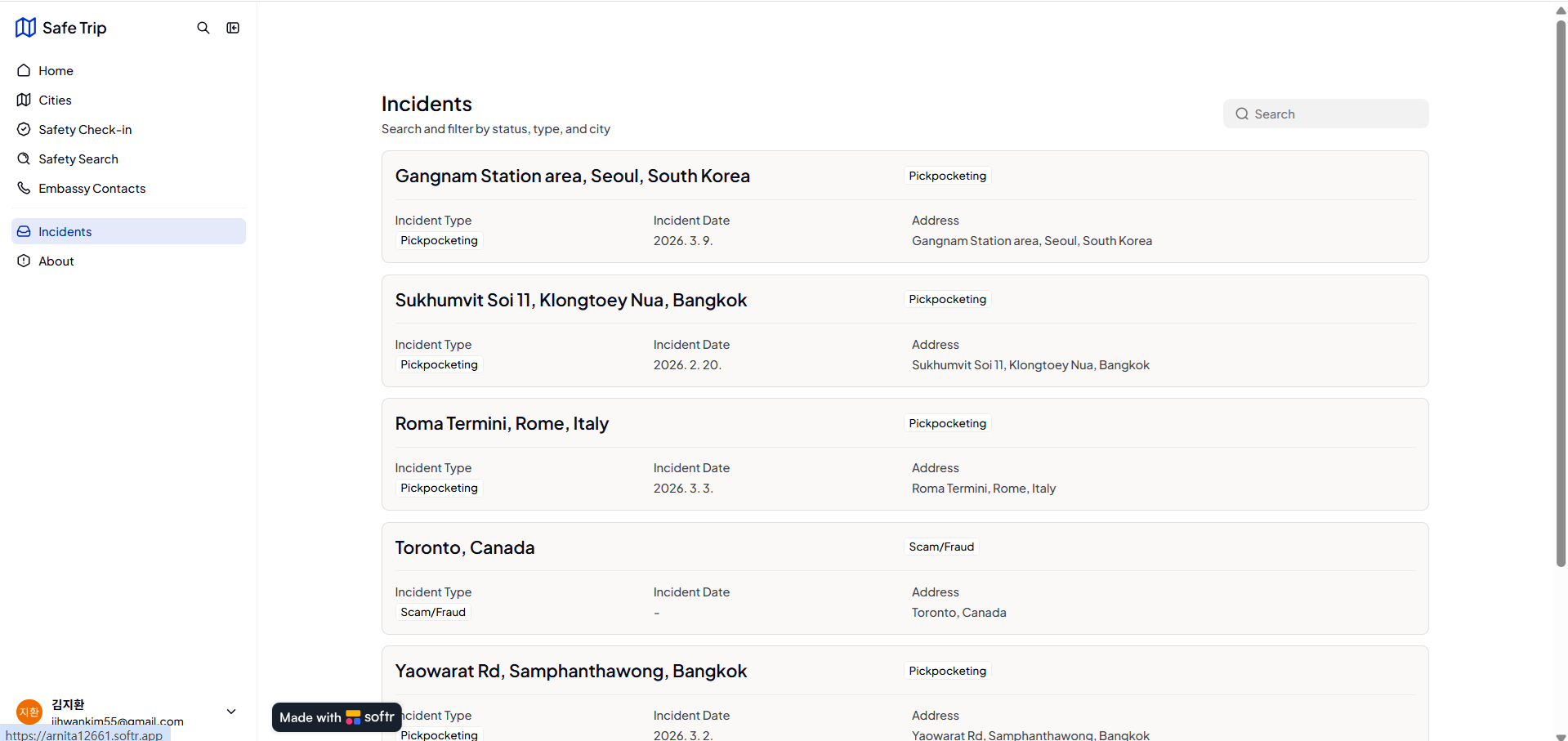 Safe Trip gallery image