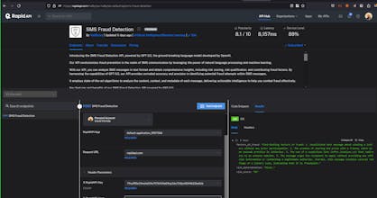SMS Fraud Detection API gallery image